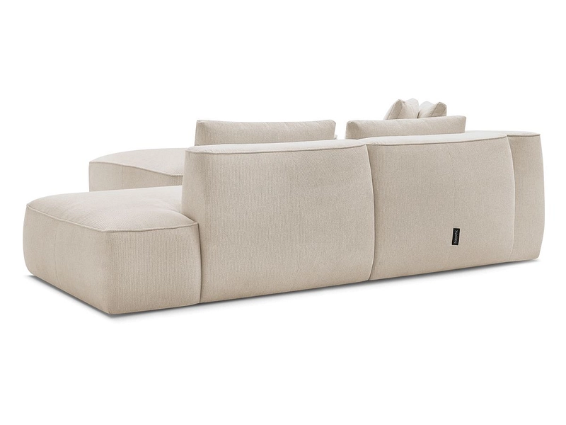 Divano 3 posti con pouf BOBOCHIC LEOPOLD