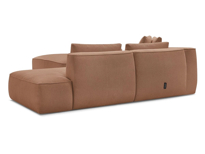 Divano 3 posti con pouf BOBOCHIC LEOPOLD