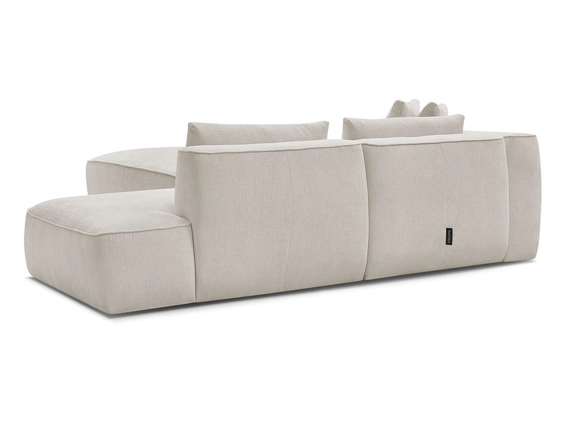 Divano 3 posti con pouf BOBOCHIC LEOPOLD