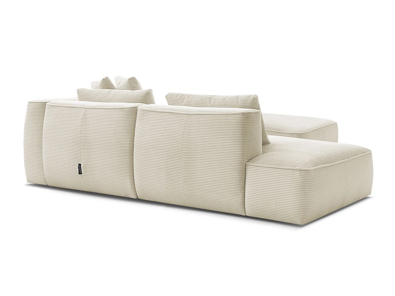 3er Sofa mit Hocker BOBOCHIC LEOPOLD