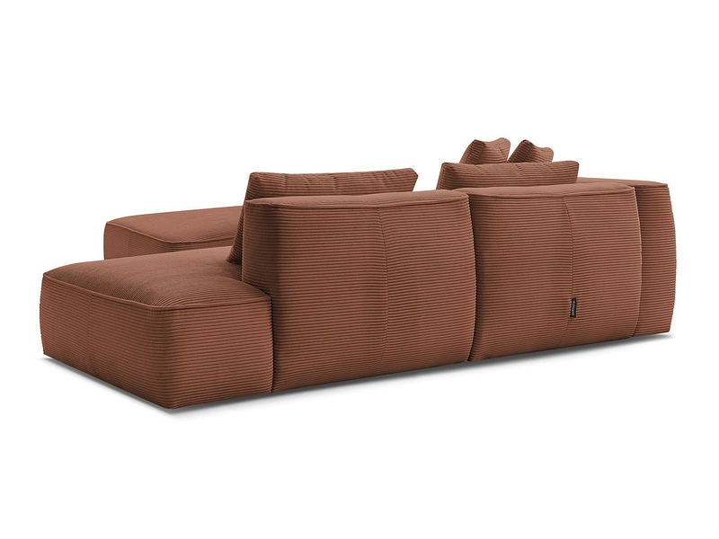 3er Sofa mit Hocker BOBOCHIC LEOPOLD