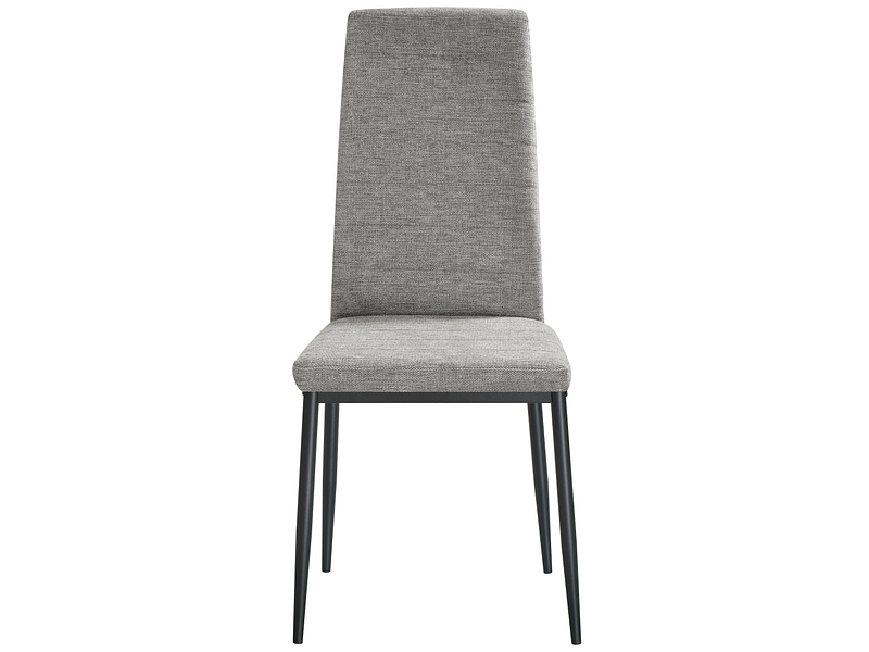 Chaise KARL tissu gris