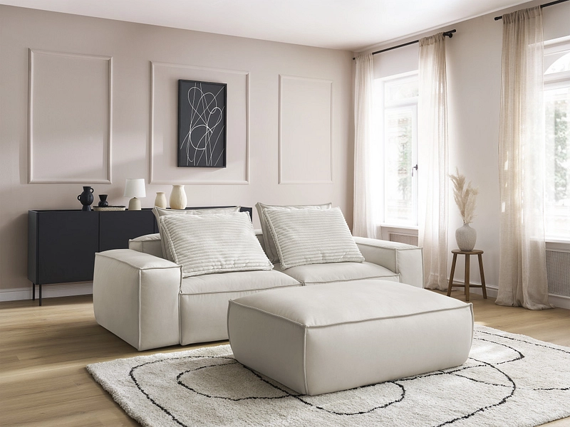 3er Sofa mit Hocker BOBOCHIC BOHEME