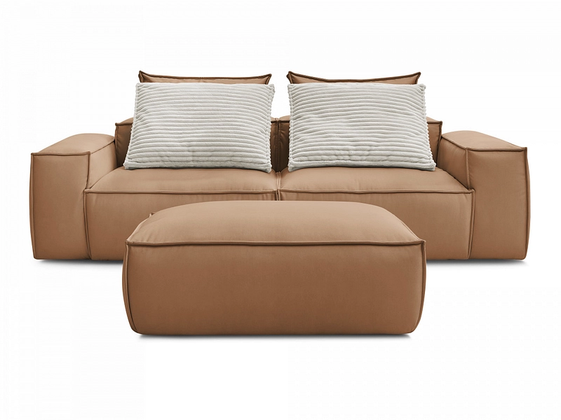 3er Sofa mit Hocker BOBOCHIC BOHEME