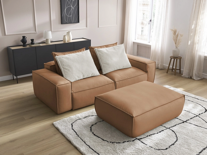 3er Sofa mit Hocker BOBOCHIC BOHEME