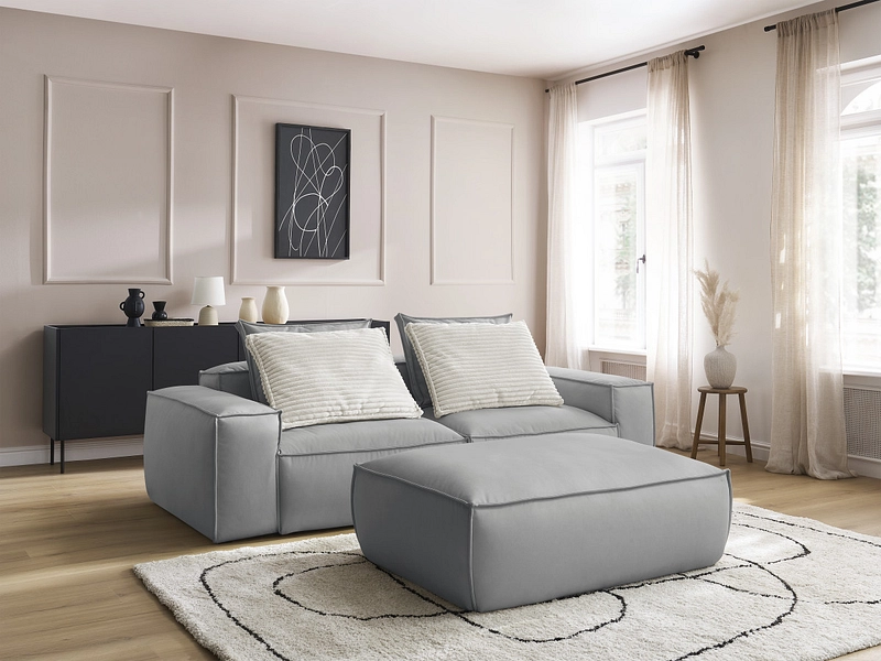 3er Sofa mit Hocker BOBOCHIC BOHEME