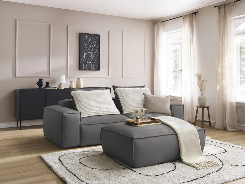 3er Sofa mit Hocker BOBOCHIC BOHEME