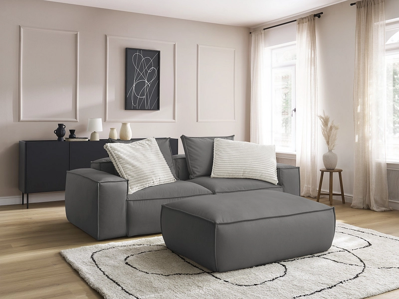 3er Sofa mit Hocker BOBOCHIC BOHEME