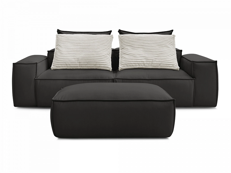 3er Sofa mit Hocker BOBOCHIC BOHEME