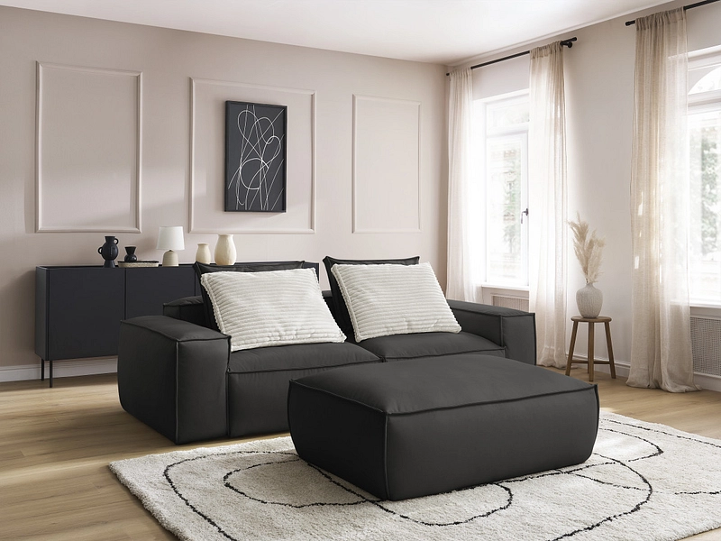 3er Sofa mit Hocker BOBOCHIC BOHEME