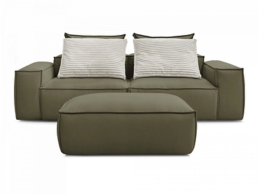 3er Sofa mit Hocker BOBOCHIC BOHEME