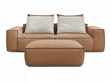 3er Sofa mit Hocker BOBOCHIC BOHEME