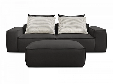 3er Sofa mit Hocker BOBOCHIC BOHEME