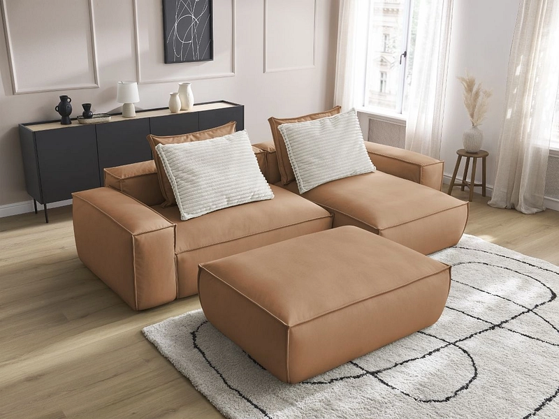 Ecksofa mit Hocker BOBOCHIC BOHEME