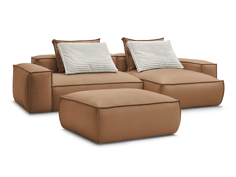 Ecksofa mit Hocker BOBOCHIC BOHEME