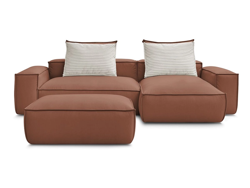 Ecksofa mit Hocker BOBOCHIC BOHEME