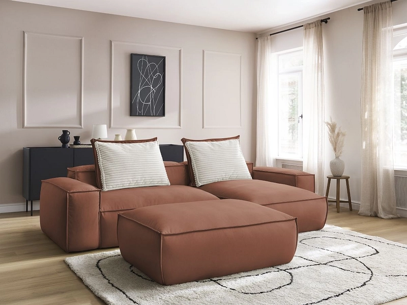 Ecksofa mit Hocker BOBOCHIC BOHEME