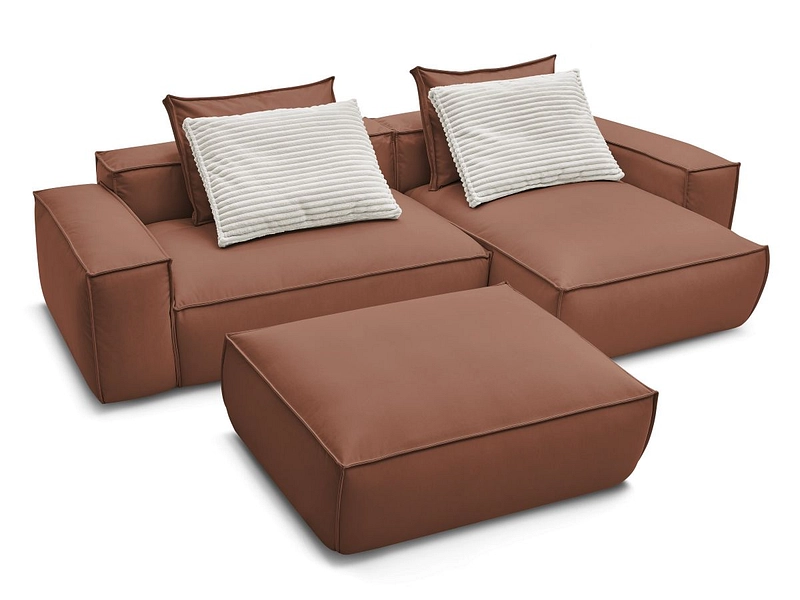 Ecksofa mit Hocker BOBOCHIC BOHEME