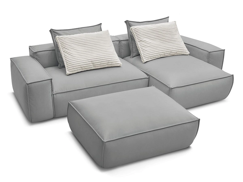 Ecksofa mit Hocker BOBOCHIC BOHEME