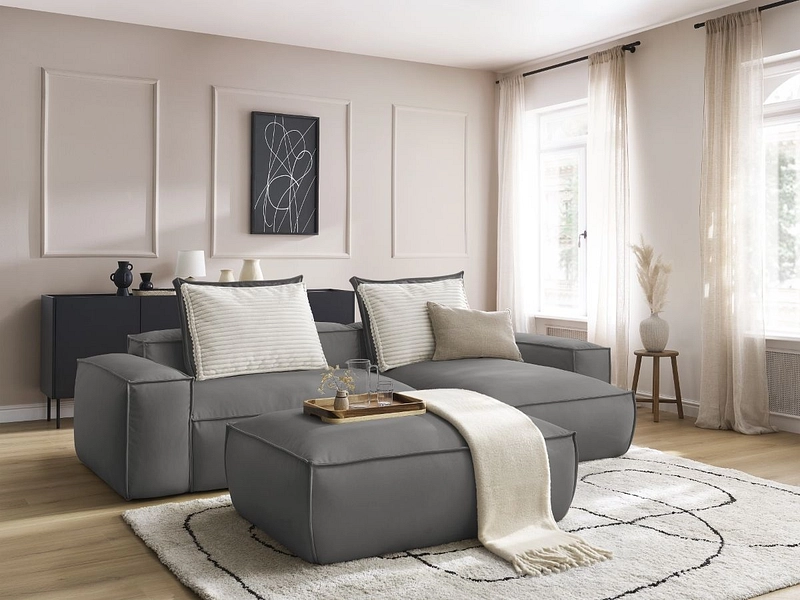 Ecksofa mit Hocker BOBOCHIC BOHEME