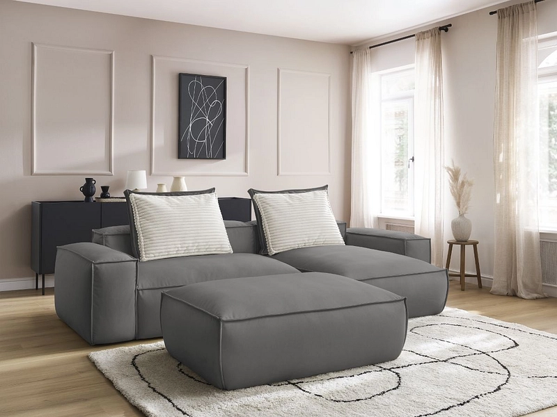 Ecksofa mit Hocker BOBOCHIC BOHEME