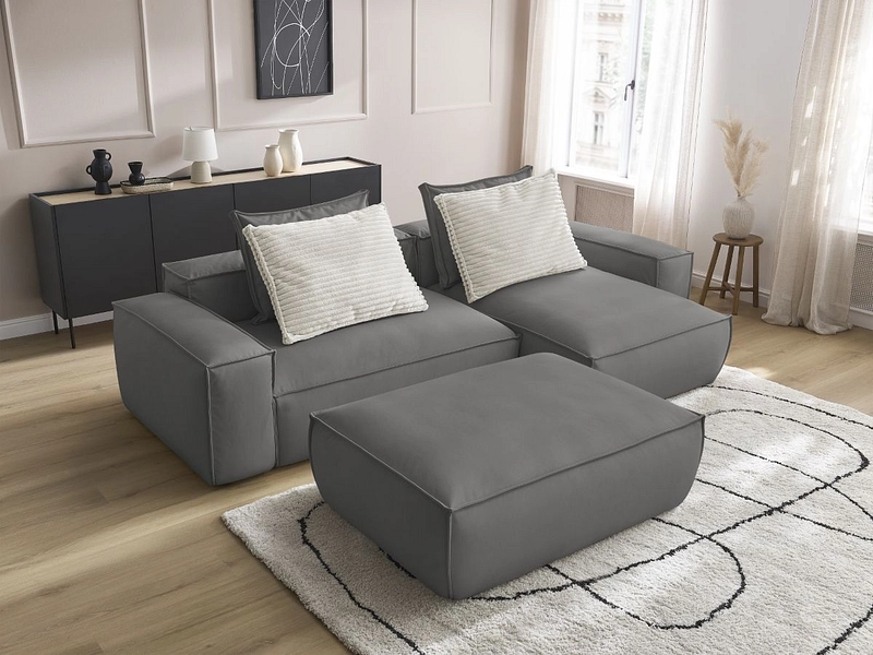 Ecksofa mit Hocker BOBOCHIC BOHEME