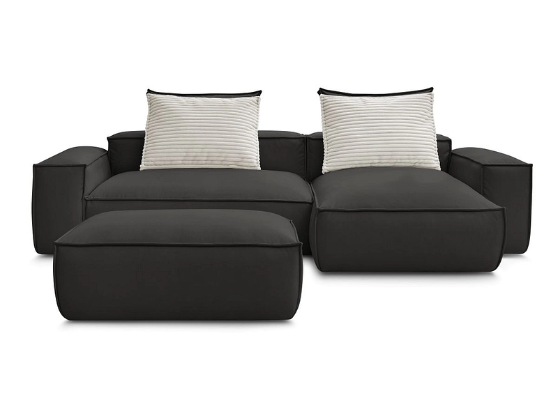 Ecksofa mit Hocker BOBOCHIC BOHEME