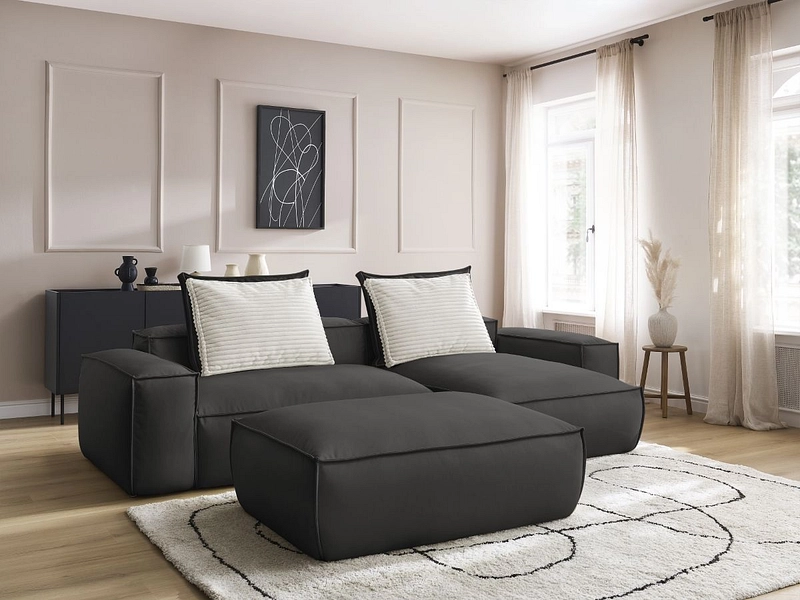 Ecksofa mit Hocker BOBOCHIC BOHEME