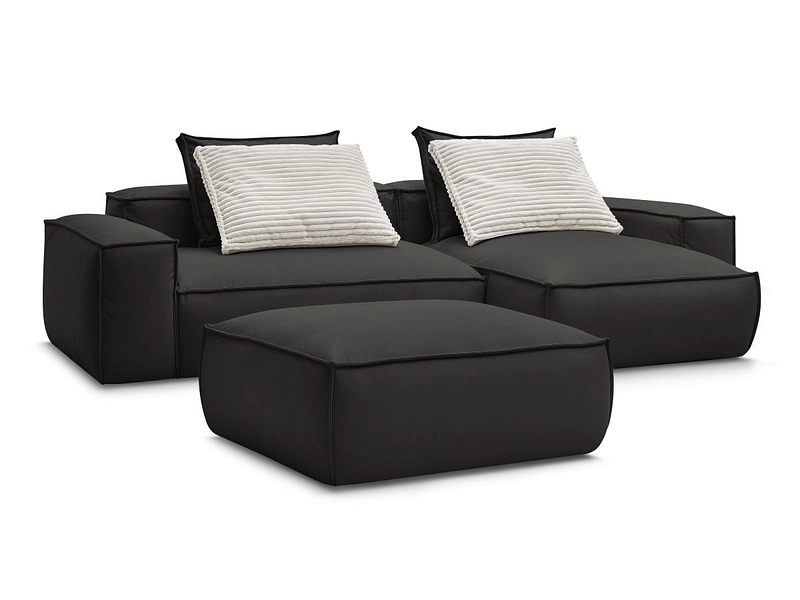 Ecksofa mit Hocker BOBOCHIC BOHEME