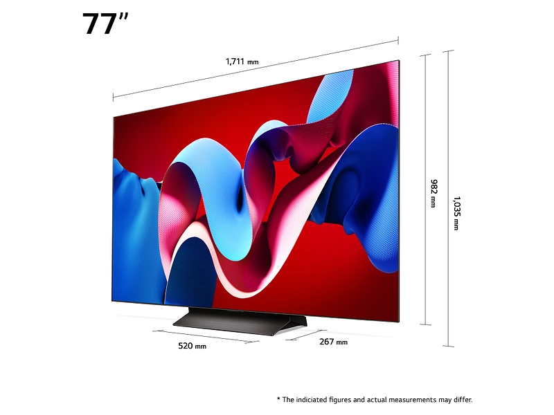 Télévision OLED LG ELECTRONICS 77''/195 cm