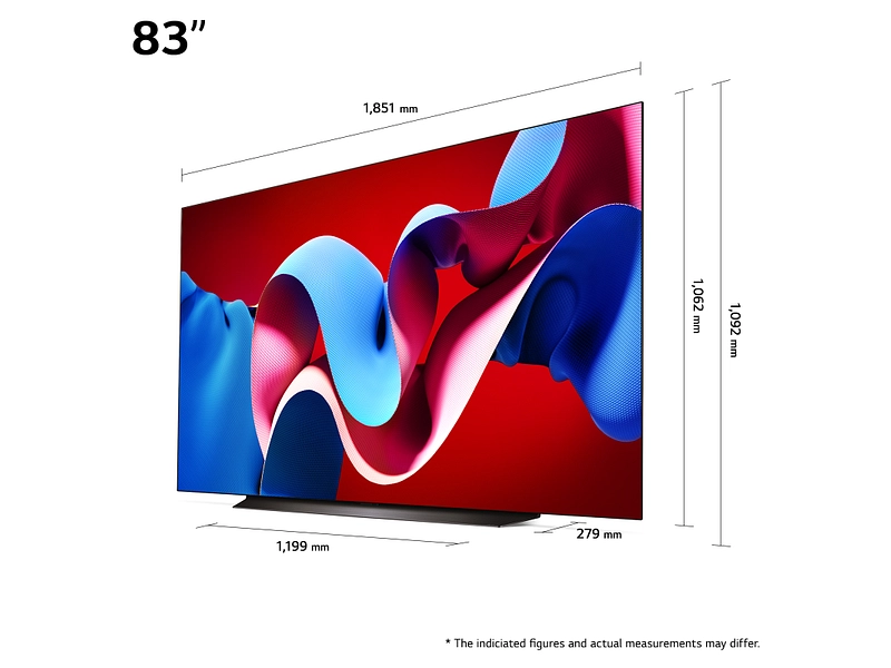 Télévision OLED LG ELECTRONICS 83''/210 cm