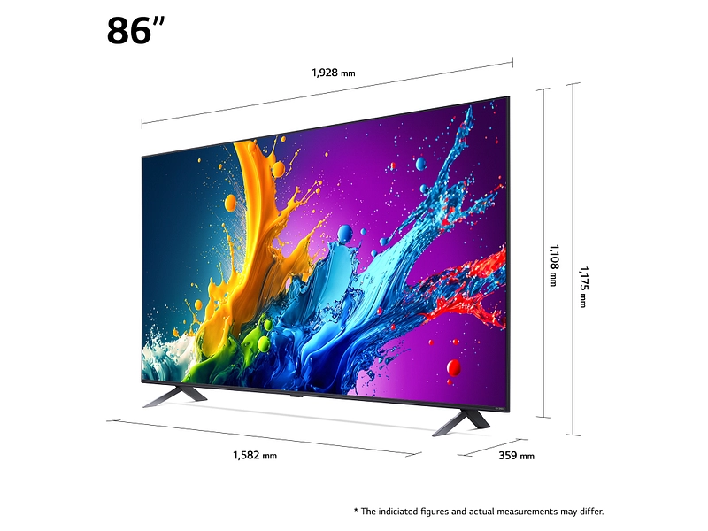 QNED-Fernseher LG ELECTRONICS 86''/218 cm