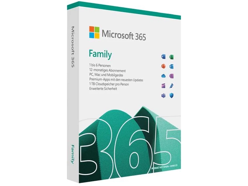 Logiciel MICROSOFT Microsoft 365 Family