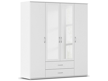 Drehtürenschrank ANNECY weiss