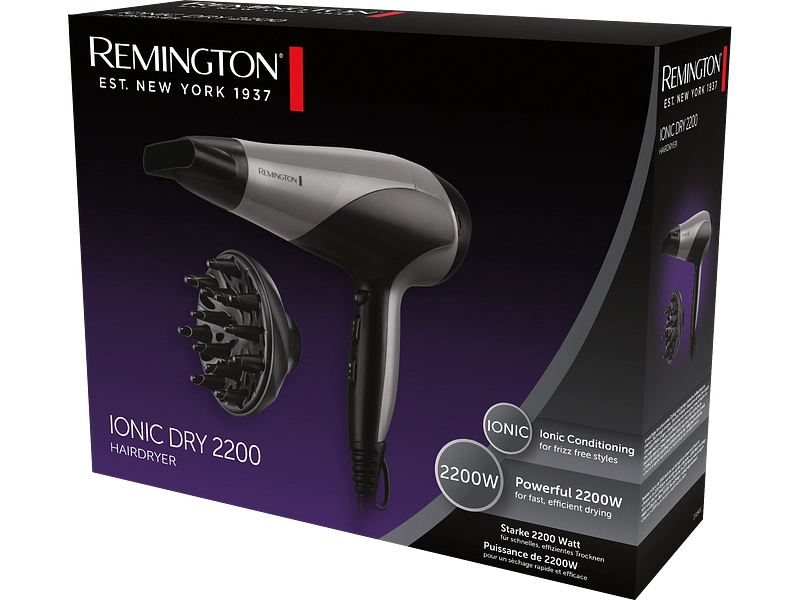 Sèche cheveux moteur REMINGTON D3190S