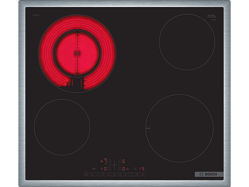 Piano di cottura BOSCH PKF645FP2C Vetroceramica