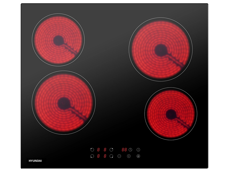 Piano di cottura HYUNDAI HY-PLVIT4-001 Vetroceramica