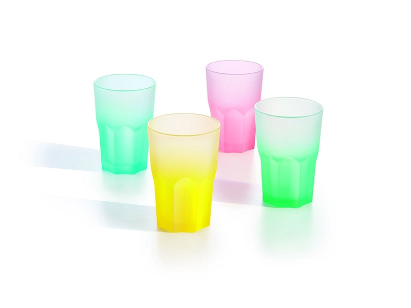 Verre SUMMER 1 pièce bleu 40 cl