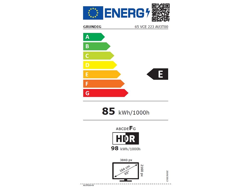 TV LED GRUNDIG 65''/164 cm