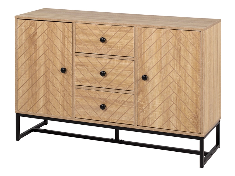 Sideboard OLYMPE 2 portes 3 tiroirs