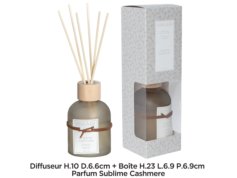 Diffuseur d'arômes HIIKARI AURÈLE sublime cashmere