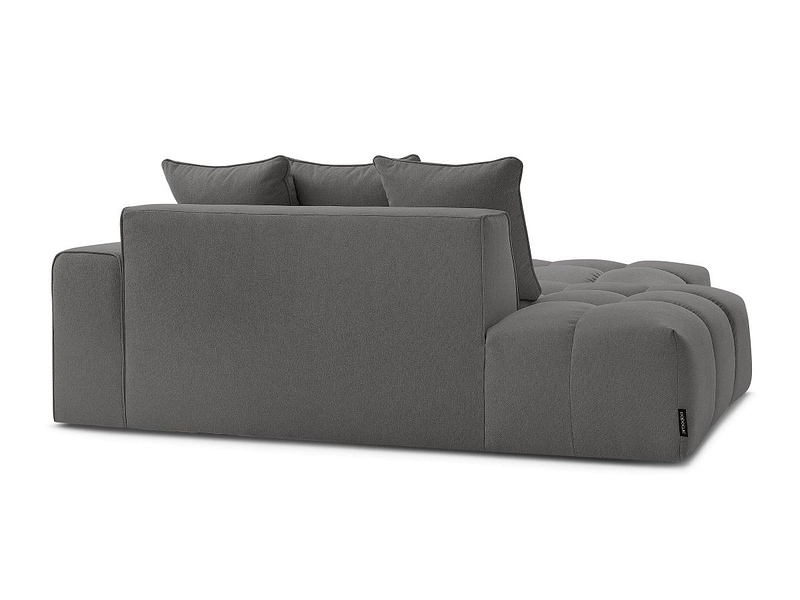 Divano 3 posti con pouf BOBOCHIC MONT-BLANC