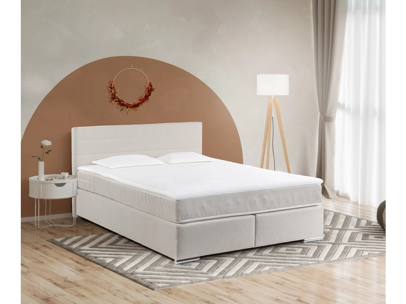 Boxspringbett SORCHA beige