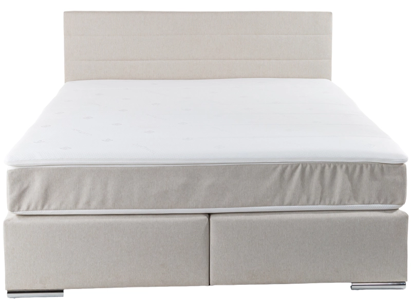 Boxspringbett SORCHA beige