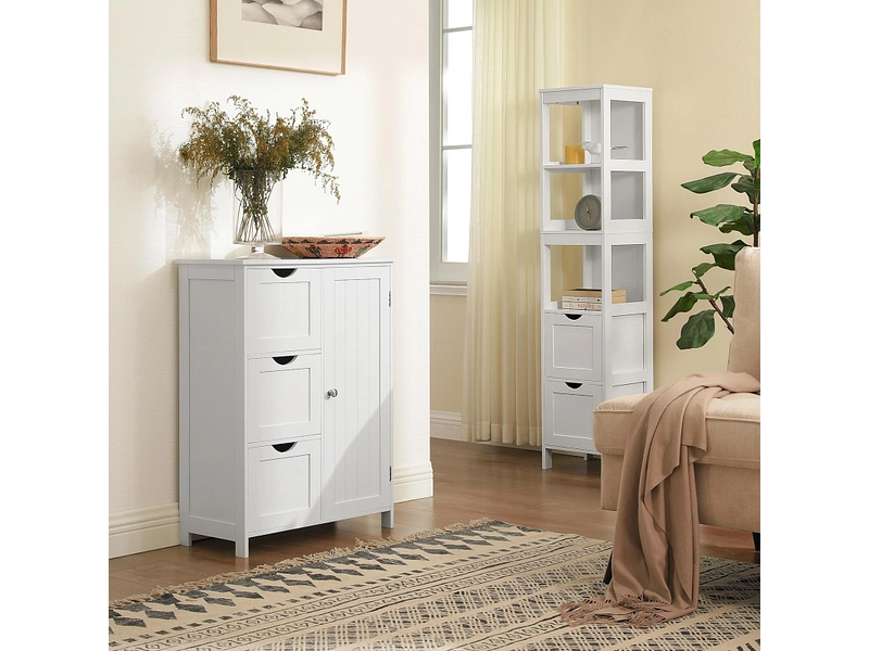 Commode SADY SONGMICS 1 porte 3 tiroirs