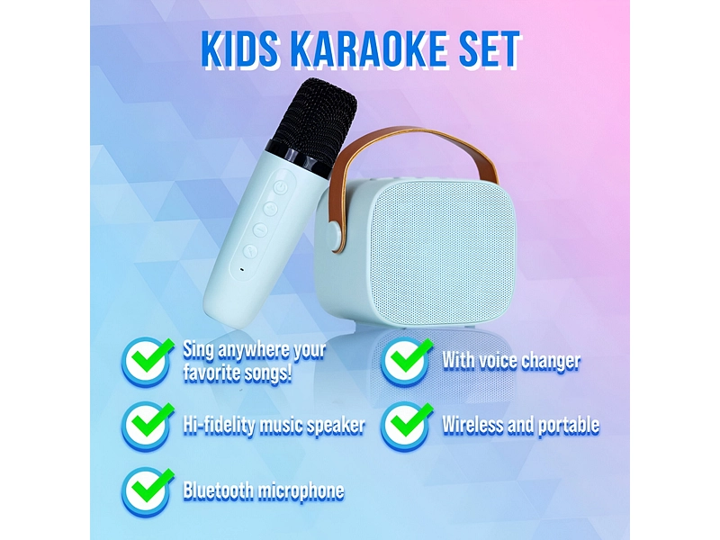 Altoparlante SILVERGEAR KIDS KARAOKE 2-IN1