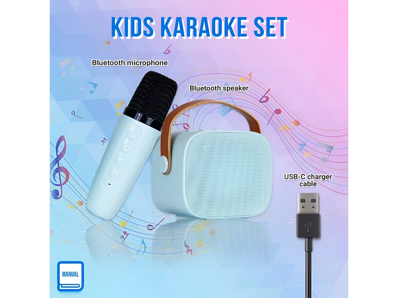 Lautsprecher SILVERGEAR KIDS KARAOKE 2-IN1