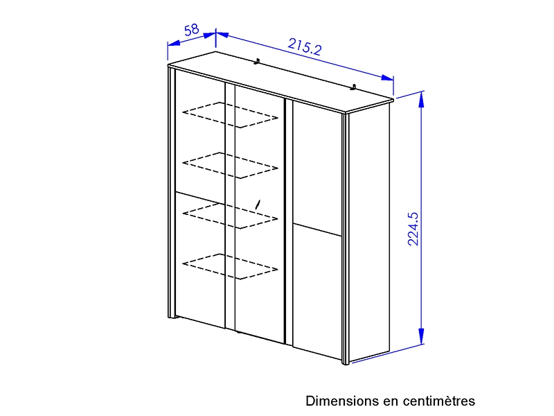 Armoire MANAE châtaignier