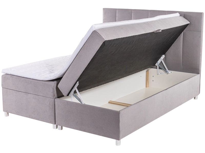 Boxspring BORA gris