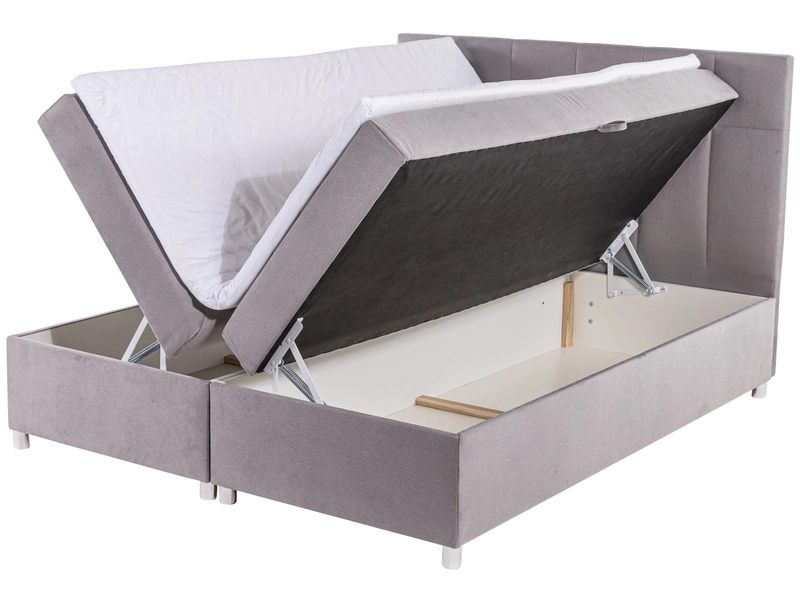 Boxspring BORA gris